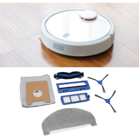 Kit de repuestos de ABS para aspiradoras robot G40 y G40 Hybrid, que incluye filtro, alfombrilla de limpieza, bolsa para el polvo y cepillos/rodillo laterales. (1/5)
