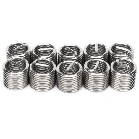 Gewindeeinsatz für Reparatur und Anpassung, reduziert die Mutterngröße, M16x2x1,5D, SUS304, 10 Stück. (1/5)