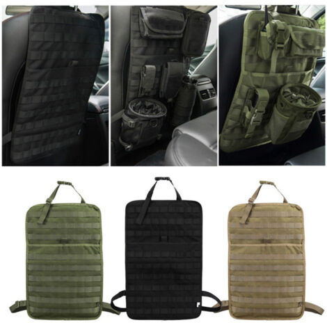 Autositz-Organizer / Multifunktionale Schutzhülle für Kinderschuhe / Großes Fassungsvermögen / Aufbewahrung für Zuhause und Büro / Khakifarbene Nylontasche / 325 g / 11,46 oz (1/5)