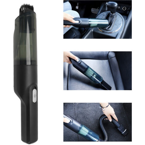 Potente aspiradora de mano inalámbrica de 120 W (7,4 V), compacta y ligera, para coches, ABS. (1/5)