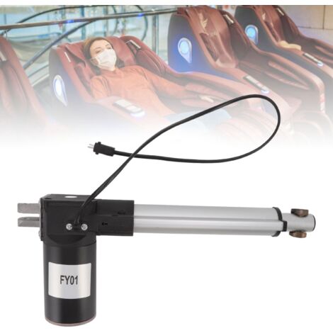Actuador lineal eléctrico silencioso de aluminio IP43 de 24 V y 178 mm (1/5)
