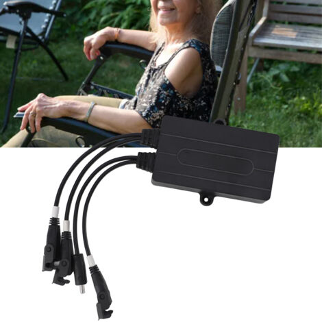 Mando a distancia inalámbrico para sillones reclinables, motor único de 2,4 GHz, 29 V, 1 unidad de control portátil para sillones elevadores, camas eléctricas y cortinas [ABS, 260 g]