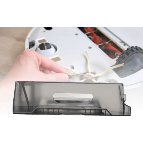 Depósito de polvo de ABS para aspiradoras robot: carcasa de repuesto para el depósito de polvo, compatible con los modelos P10S PRO y V20 fácil de instalar y duradero. (1/5)