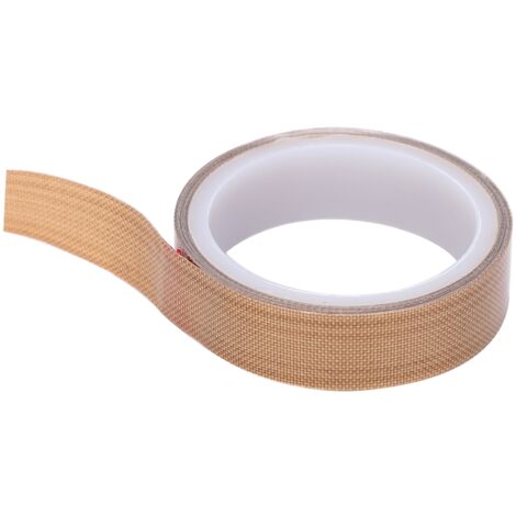 PTFE-Hitzebeständiges Klebeband für Vakuumiergeräte, 0,18 mm x 13 mm x 10 m, Wärmedämmung und Abdichtung (1/5)