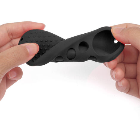 Rutschfeste Silikon-Schutzhülle mit Trageschlaufe für Chromecast mit Google TV – Schwarz (1/5)