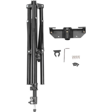 Basketball-Anzeigetafelständer aus Aluminiumlegierung, höhenverstellbares Stativ 145 cm für GA30B 5D4, GA30B 6D4, GA30B 11/15-stellige Anzeigetafeln (1/5)