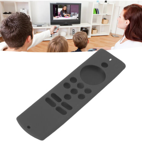 Rutschfester, strapazierfähiger Silikonschutz mit Trageschlaufe für Fire TV Stick Lite, dunkelgrau (1/5)