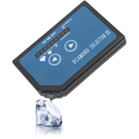 Probador de diamantes portátil, profesional y de alta precisión para la selección de diamantes para joyería, con soporte y manual de instrucciones. (1/5)