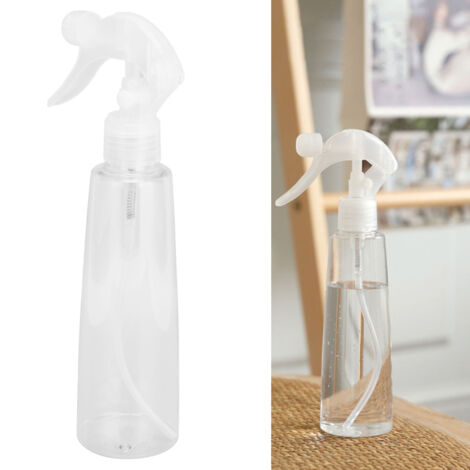 Transparente 200-ml-Sprühflasche mit sicherem Verschluss und auslaufsicherem Design – 2er-Pack für Kosmetik, Reinigung und Reisen (1/5)