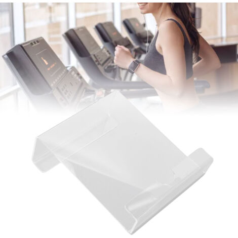 Transparenter Leseständer für Fitnessgeräte Leichter, multifunktionaler Acryl-Leseständer für Laufband, Fahrrad und Stepper Weiß (1/5)
