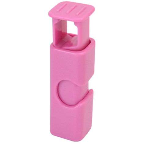ABS-Vorratsclip, mehrfarbig (Rosa, Blau, Grün) – wasserdicht, langlebig, 6 x 2 cm – 1 Stück (1/5)
