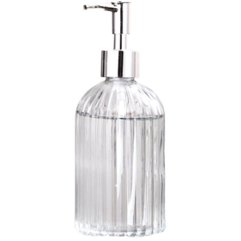 [Multifunktionaler Glas-Lotionbehälter] + Modell SML-01B + [400 ml, elegant, auslaufsicher] (1/5)