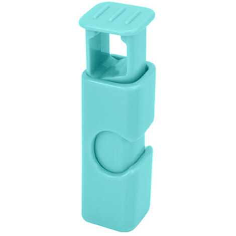 Quetschbarer Vorratsclip – 3 Farben (Rosa, Blau, Grün) – PP – 6 x 2 cm – Schnellverschluss und insektensicher (1/5)