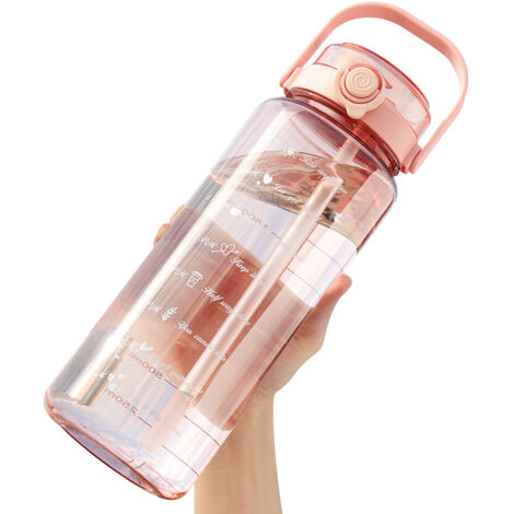 Sport-Trinkflasche – Motivations-Trinkflasche – Sport-Trinkflasche mit zwei Trinköffnungen (1/5)