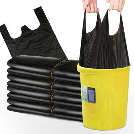 PE-Müllsäcke – 32 cm x 52 cm – Verstärkte Reißfestigkeit – 50 Säcke für Mülltonnen ≤ 30 cm (1/5)