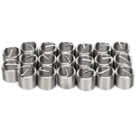 [Gewindereparatur] [Reduziermutter] [M12 x 1,25 1,5D] 20-teiliges Gewindereparaturset aus Edelstahl SUS304 (1/5)