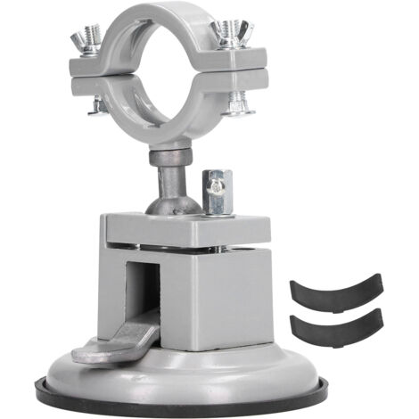 360° Universal-Tischschraubstock mit Saugnapffuß und doppelter Spannvorrichtung, Aluminium-Druckguss, für Kleinteile und Modelle, 185 mm (1/5)