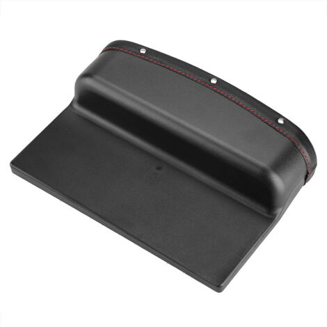 Autositz-Organizer – Aufbewahrungsbox für die Mittelkonsole, Kunststoff/Leder – Maße: 23,5 x 5,5 x 16,5 cm – Schwarz – 1 Stück (1/5)