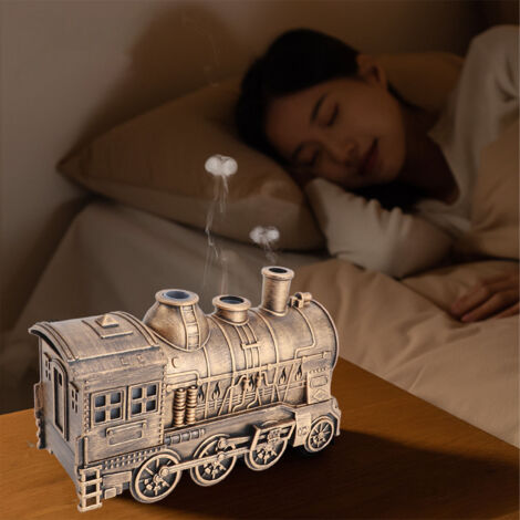 Humidificador de aire de 300 ml y difusor de aromaterapia con 2 modos de luz para uso en la oficina y el hogar.