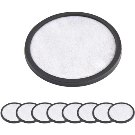 Filtros de café de repuesto – 12 unidades – Compatibles con cafeteras Mr. Coffee – Blanco, fibra de carbono y plástico (1/5)