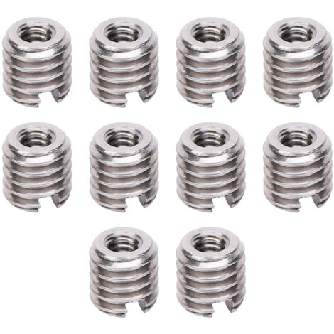 Gewindereparatursets aus Edelstahl – M2/M4 Gewindeeinsätze, 10 Stück für die schnelle Reparatur von Muttern (1/5)