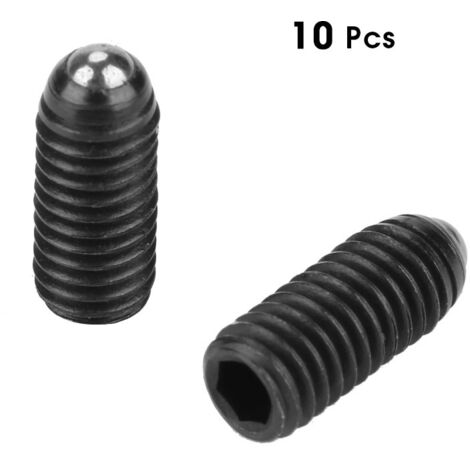M5 Kugelbolzen, 10 Stück, M5×12, Sechskant, Carbon, Präzisionspositionierung (1/5)
