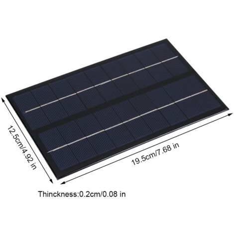 [Solarpanel] + [DIY-Kit] + [Mini 3W 9V] + [Polykristallin]