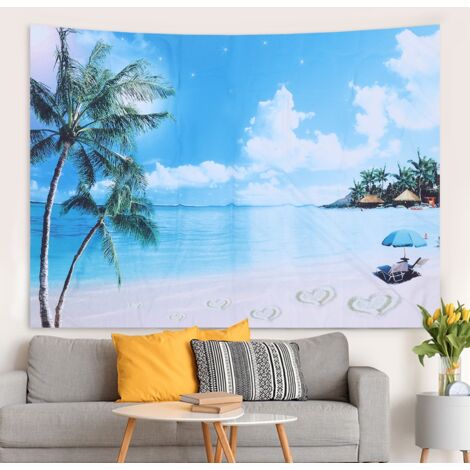 Dekorativer, bedruckter Wandteppich, 230 x 180 cm, Polyester [Wanddekoration] Wandteppich (1/5)