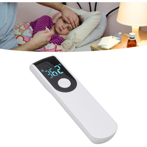 Berührungsloses Infrarot-Thermometer zur Körpertemperaturmessung, handlich, Messzeit 1 Sekunde, genaue Messung 0,5 °C, für Babys und Erwachsene (1/5)