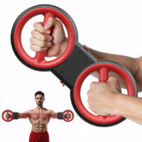 3 en 1 entraîneur de bras et pectoraux portable AKLUER pour fitness à domicile