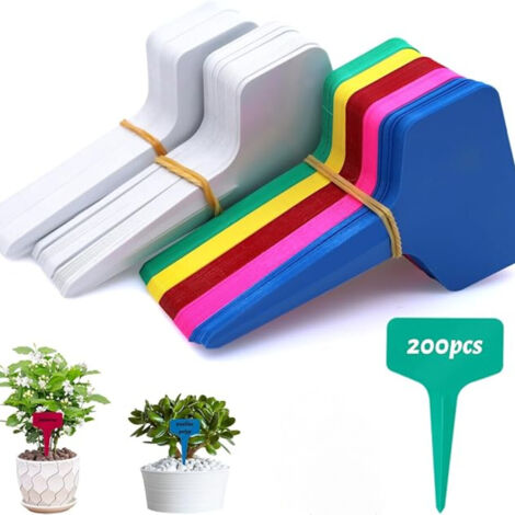 200 Pièces etiquette potager Etiquette Plante Imperméables Etiquette Jardin 10 × 6 cm Étiquettes en etiquette jardin (1/5)