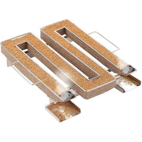 serpentin fumoir a froid generateur de fumee froide pour fumoir acier inoxydable Outils pour barbecue (1/5)