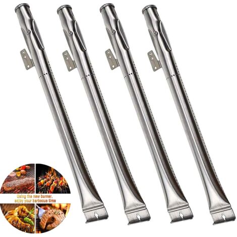 38cm Brûleurs de rechange en acier inoxydable pour Barbecook Siesta,Grill Chef,Kenmore Sears Lowes Gas Grills,4pcs