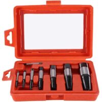Extracteur vis boulons endommagés lot 8 – Outil retirer vis cassées tuyaux eau. Pour vannes, plomberie, réparation robinet.