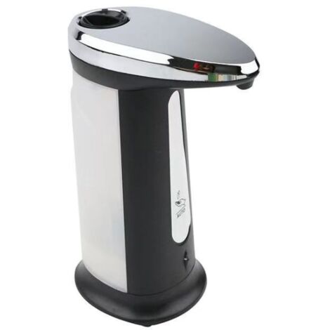 Dispenser di sapone automatico elettrico senza contatto da 400 ml di alta qualità con manopola di regolazione del volume di erogazione. (1/5)