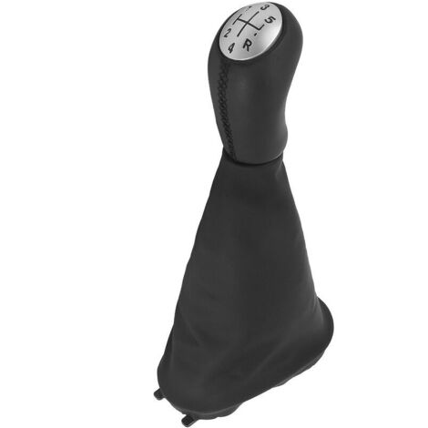 Pomello del cambio a 5 marce con copertura per Renault Clio 2 II Clio 3 (1/5)