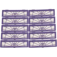 Confezione da 10 filtri di ricambio per i modelli di filtro ad alte prestazioni Neato Botvac Connected D3 D4, Botvac Serie D D75 D80 D85 e Botvac Serie 65 70E 75 80 85.