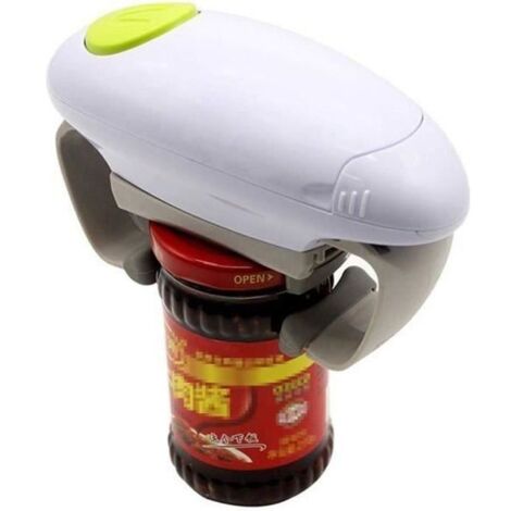 Abridor automático de frascos con un solo toque, abridor multifuncional para frascos y recipientes. (1/4)