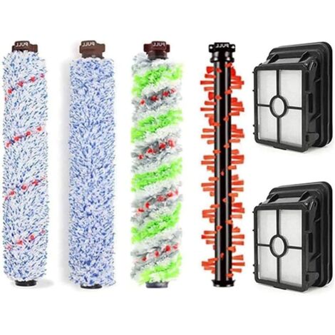 Bissell Crosswave 4 cepillos principales + 2 filtros 1866 1785 2052 1713 2225 Accesorios de cepillo para aspiradoras Bissell Crosswave (4 cepillos principales + 2 filtros) (1/5)