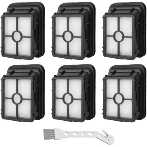 Paquete de 6 filtros de repuesto para aspiradora 1866 para aspiradoras en seco todo en uno Bissell CrossWave Pet Pro 1785, 2306, 2551 y 2554 CrossWave Wireless Max (1/5)