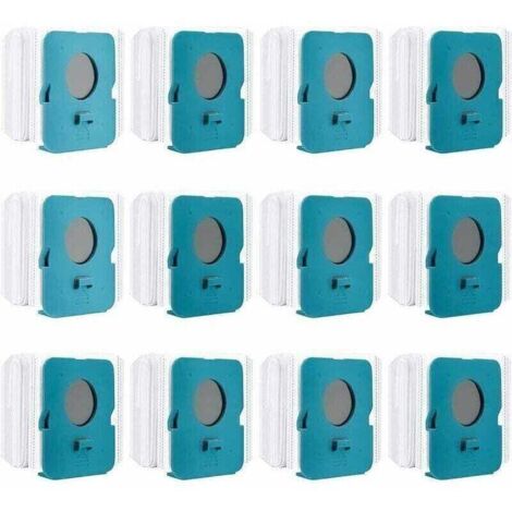 Juego de 12 bolsas para aspiradora Clean Station para Samsung Bespoke Jet VCA-ADB95, VS20A95923W, bolsas de repuesto para aspiradora, accesorios para aspiradora (1/4)