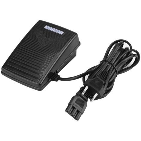 Máquina de coser, pedal, control de pie, universal, interruptor de pie, controlador, para, electrónico, control de pie, con, cable, pedal, velocidad, variable, controlador (1/4)
