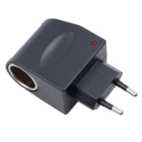 Convertidor de corriente para coche de 220 V CA a 12 V CC, adaptador de encendedor de cigarrillos de 6 W, adaptador convertidor de enchufe transformador para coche, furgoneta, camión. (1/5)