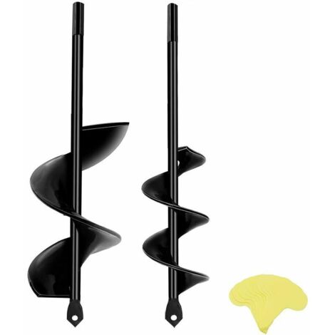 Green Mobility – Forets de forage aérien – Lot de 2 – Tige pleine robuste (1/5)