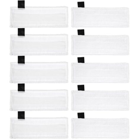 Kit de 10 lingettes de rechange pour balai vapeur Kärcher Easy Fix SC2/SC3/SC4/SC5 (1/5)