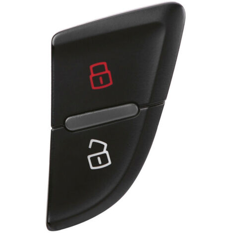 Interrupteur de verrouillage de porte avant gauche, bouton de verrouillage central de porte, applicable aux Audi A4, B8, S4, A5 et S5. (1/4)