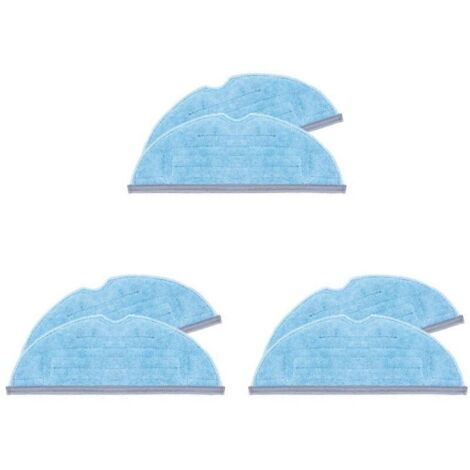 Lot de 6 lingettes de rechange pour aspirateur robot Roborock S7 (1/5)