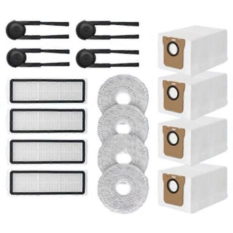 Aspirateur robot Xiaomi Mijia M40S/OV31CN : Kit de remplacement complet comprenant 16 accessoires (brosse principale, filtre et sac à poussière). (1/5)