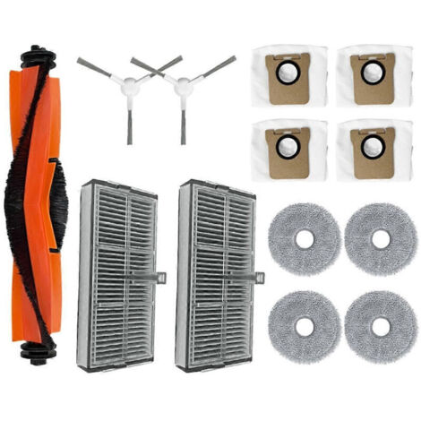 Accessoires pour aspirateur robot Xiaomi M30S D103CN : brosse principale + filtre HEPA + sac à poussière (Consommables de qualité) (1/5)