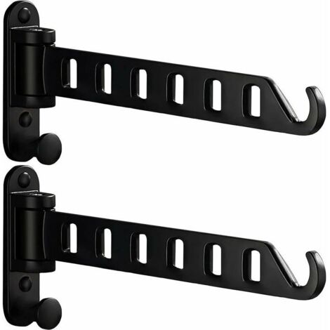 Green Mobility – Porte-manteau mural – Lot de 2 – Convient aux chambres, balcons et salles de bains (1/5)